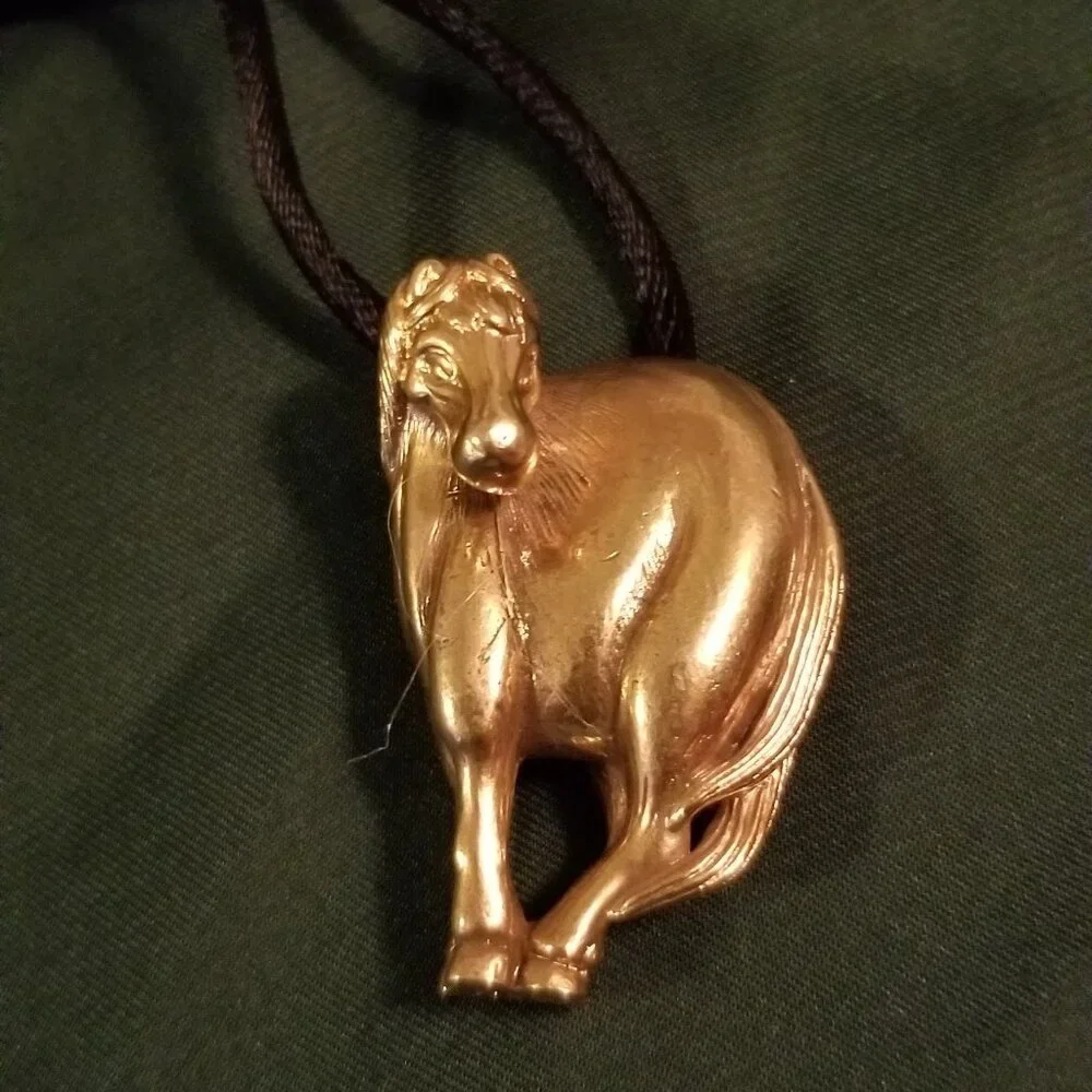 Horse pendant necklace, NWOT - Picture 2 of 5